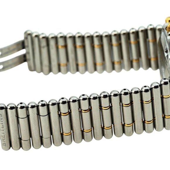 Breitling 39mm Men's Chronomat Two Tone Automatic Bullet Band Watch - Picture 5 of 7